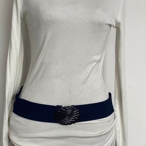 Vintage Navy blue belt